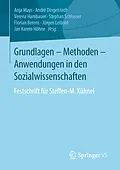 E-Book (pdf) Grundlagen - Methoden - Anwendungen in den Sozialwissenschaften von 