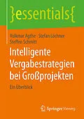 E-Book (pdf) Intelligente Vergabestrategien bei Großprojekten von Volkmar Agthe, Stefan Löchner, Steffen Schmitt