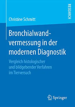 E-Book (pdf) Bronchialwandvermessung in der modernen Diagnostik von Christine Schmitt
