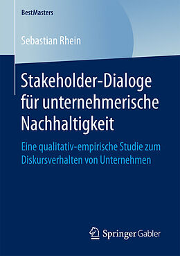 E-Book (pdf) Stakeholder-Dialoge für unternehmerische Nachhaltigkeit von Sebastian Rhein