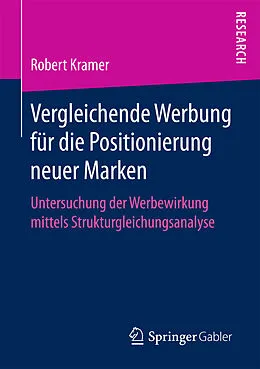 E-Book (pdf) Vergleichende Werbung für die Positionierung neuer Marken von Robert Kramer