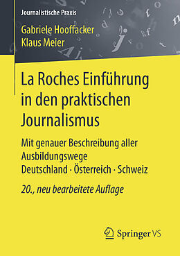E-Book (pdf) La Roches Einführung in den praktischen Journalismus von Gabriele Hooffacker, Klaus Meier