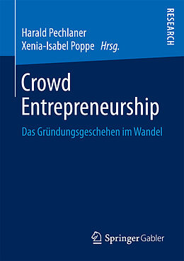Kartonierter Einband Crowd Entrepreneurship von 