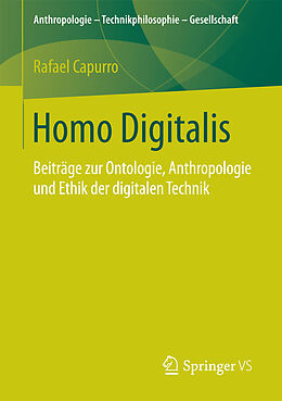 Kartonierter Einband Homo Digitalis von Rafael Capurro