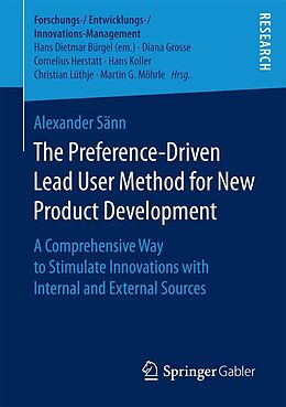 E-Book (pdf) The Preference-Driven Lead User Method for New Product Development von Alexander Sänn