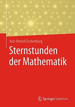 E-Book (pdf) Sternstunden der Mathematik von Jost-Hinrich Eschenburg