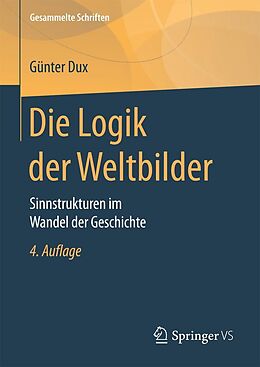 E-Book (pdf) Die Logik der Weltbilder von Günter Dux