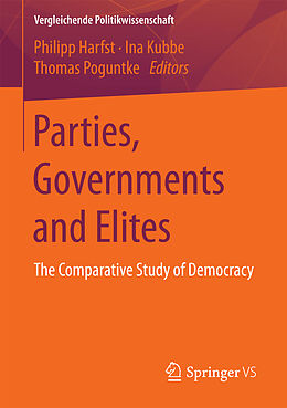 Couverture cartonnée Parties, Governments and Elites de 