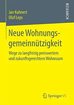 E-Book (pdf) Neue Wohnungsgemeinnützigkeit von Jan Kuhnert, Olof Leps
