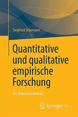 E-Book (pdf) Quantitative und qualitative empirische Forschung von Siegfried Schumann