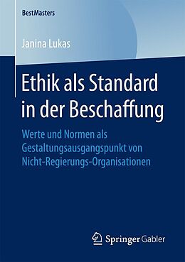 E-Book (pdf) Ethik als Standard in der Beschaffung von Janina Lukas