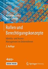 E-Book (pdf) Rollen und Berechtigungskonzepte von Alexander Tsolkas, Klaus Schmidt