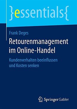 E-Book (pdf) Retourenmanagement im Online-Handel von Frank Deges