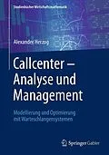 E-Book (pdf) Callcenter  Analyse und Management von Alexander Herzog