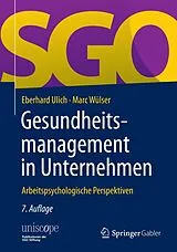 E-Book (pdf) Gesundheitsmanagement in Unternehmen von Eberhard Ulich, Marc Wülser