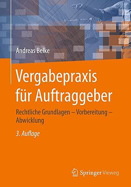E-Book (pdf) Vergabepraxis für Auftraggeber von Andreas Belke
