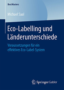 Kartonierter Einband Eco-Labelling und Länderunterschiede von Michael Saal