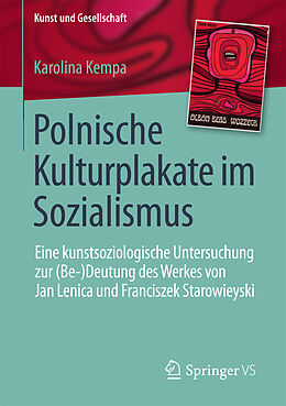 Kartonierter Einband Polnische Kulturplakate im Sozialismus von Karolina Kempa