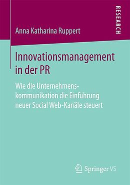 E-Book (pdf) Innovationsmanagement in der PR von Anna Katharina Ruppert