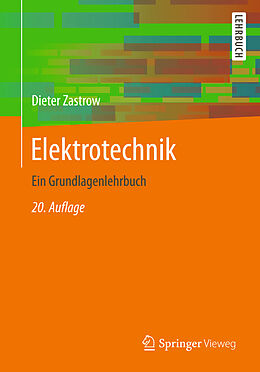 Kartonierter Einband Elektrotechnik von Dieter Zastrow