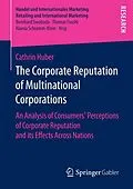 E-Book (pdf) The Corporate Reputation of Multinational Corporations von Cathrin Huber