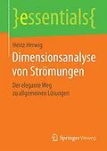 E-Book (pdf) Dimensionsanalyse von Strömungen von Heinz Herwig