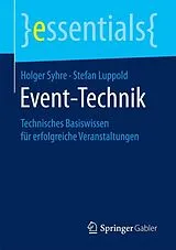E-Book (pdf) Event-Technik von Holger Syhre, Stefan Luppold