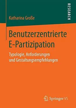 E-Book (pdf) Benutzerzentrierte E-Partizipation von Katharina Große