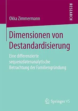 E-Book (pdf) Dimensionen von Destandardisierung von Okka Zimmermann