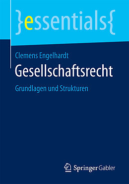 Kartonierter Einband Gesellschaftsrecht von Clemens Engelhardt