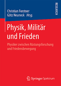 Kartonierter Einband Physik, Militär und Frieden von 