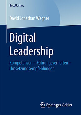 Kartonierter Einband Digital Leadership von David Jonathan Wagner