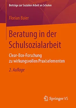 E-Book (pdf) Beratung in der Schulsozialarbeit von Florian Baier