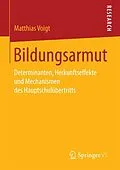 E-Book (pdf) Bildungsarmut von Matthias Voigt