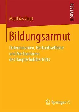 E-Book (pdf) Bildungsarmut von Matthias Voigt