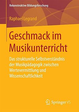 E-Book (pdf) Geschmack im Musikunterricht von Raphael Legrand