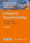 E-Book (pdf) Leitfaden für Bausachverständige von Karl-Heinz Keldungs, Joachim Ganschow, Norbert Arbeiter