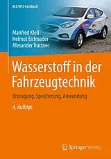 E-Book (pdf) Wasserstoff in der Fahrzeugtechnik von Manfred Klell, Helmut Eichlseder, Alexander Trattner