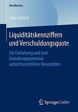 E-Book (pdf) Liquiditätskennziffern und Verschuldungsquote von Julia Gimbel