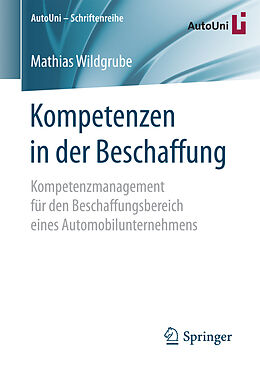 E-Book (pdf) Kompetenzen in der Beschaffung von Mathias Wildgrube