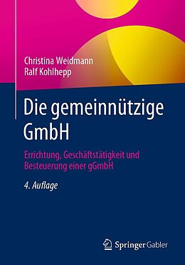 E-Book (pdf) Die gemeinnützige GmbH von Christina Weidmann, Ralf Kohlhepp