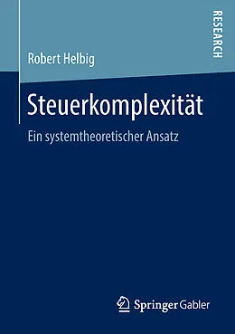 E-Book (pdf) Steuerkomplexität von Robert Helbig