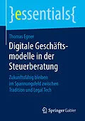E-Book (pdf) Digitale Geschäftsmodelle in der Steuerberatung von Thomas Egner