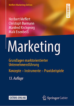 Fester Einband Marketing von Heribert Meffert, Christoph Burmann, Manfred Kirchgeorg