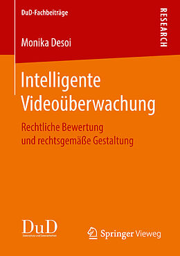 E-Book (pdf) Intelligente Videoüberwachung von Monika Desoi