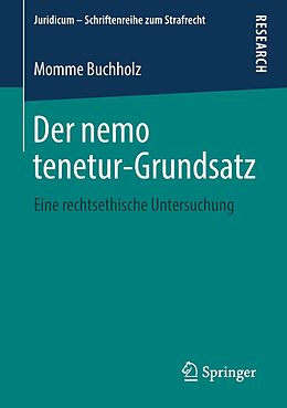 E-Book (pdf) Der nemo tenetur-Grundsatz von Momme Buchholz