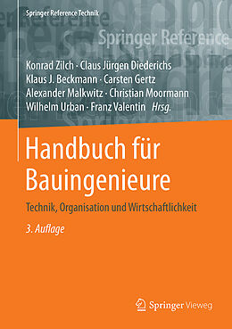 Fester Einband Handbuch für Bauingenieure von 
