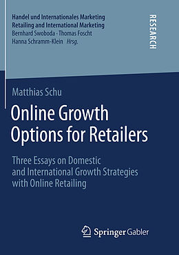 Kartonierter Einband Online Growth Options for Retailers von Matthias Schu