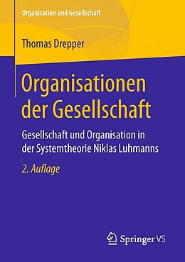 E-Book (pdf) Organisationen der Gesellschaft von Thomas Drepper