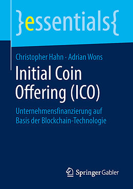 Kartonierter Einband Initial Coin Offering (ICO) von Christopher Hahn, Adrian Wons
